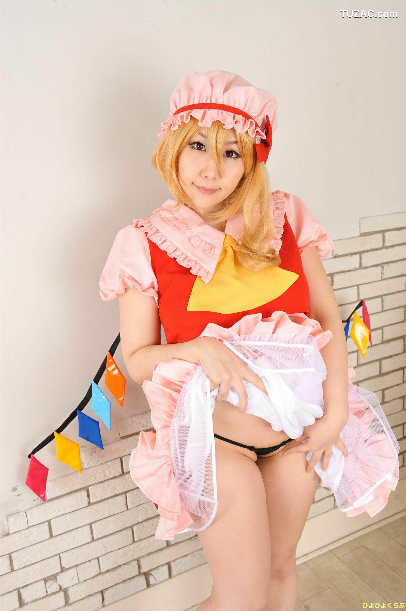 日本CosPlay_丹雫ひよ《東方Project》Flandre Scarlet  写真集[93P]