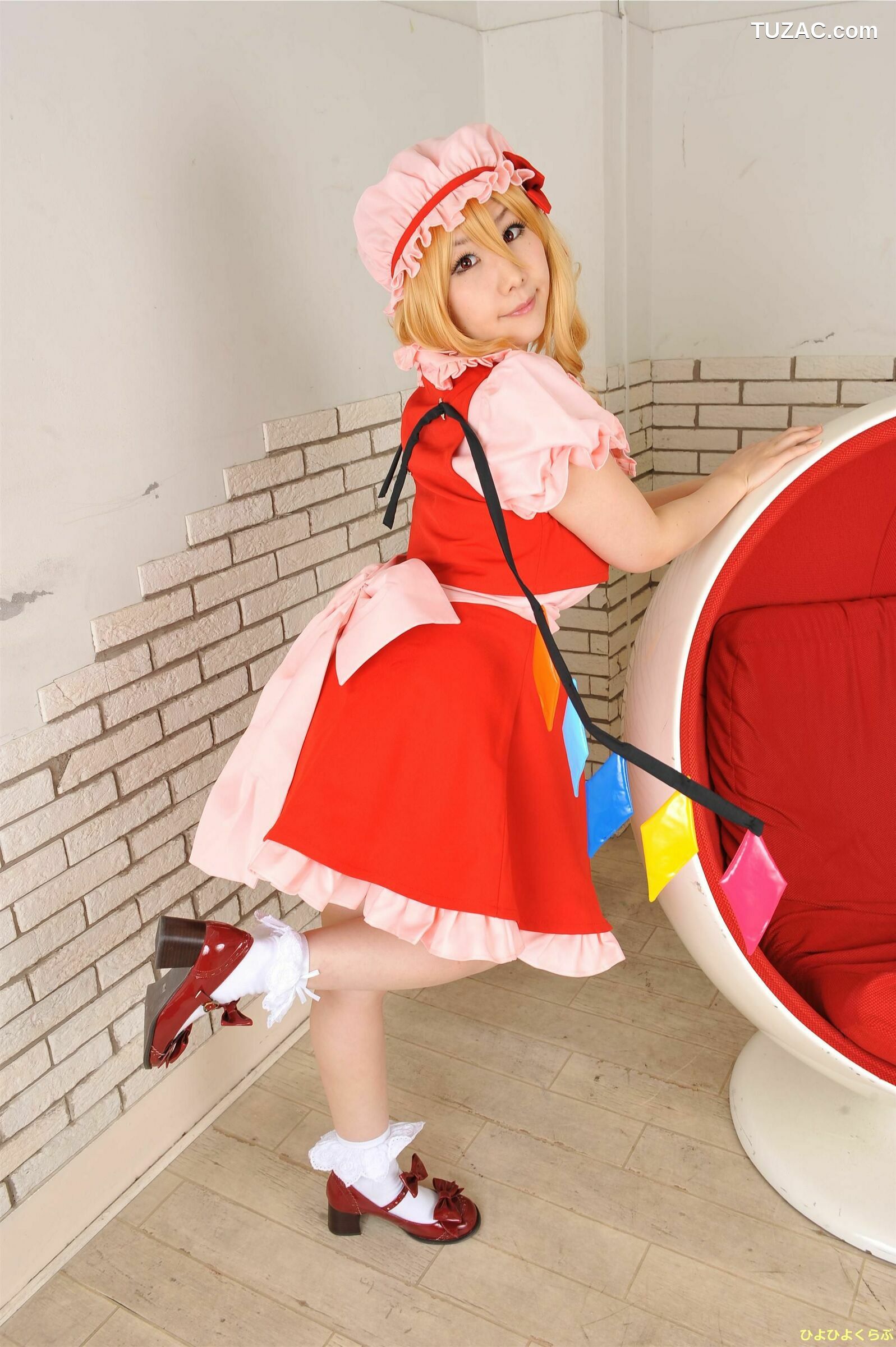 日本CosPlay_丹雫ひよ《東方Project》Flandre Scarlet  写真集[93P]