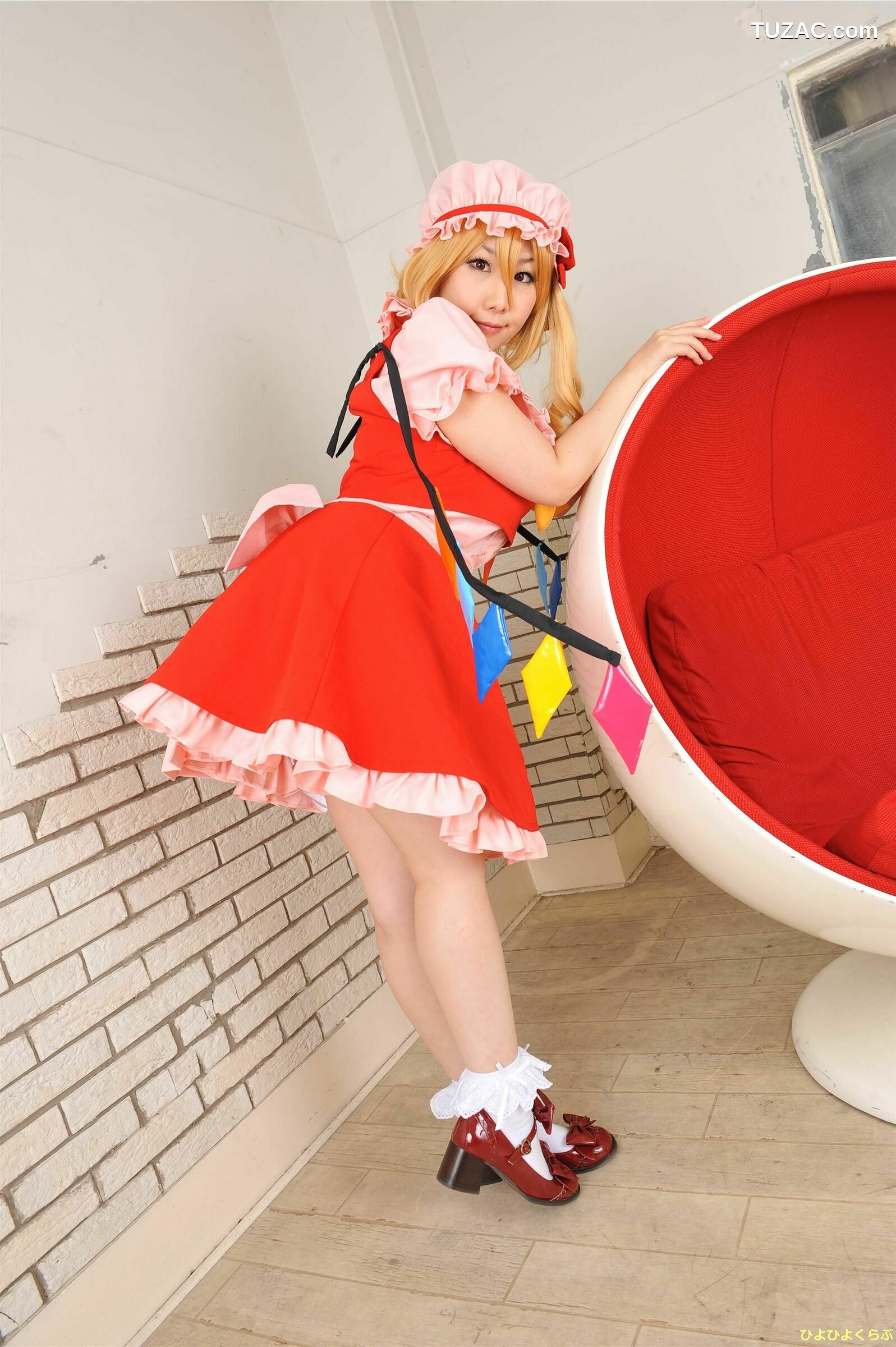 日本CosPlay_丹雫ひよ《東方Project》Flandre Scarlet  写真集[93P]