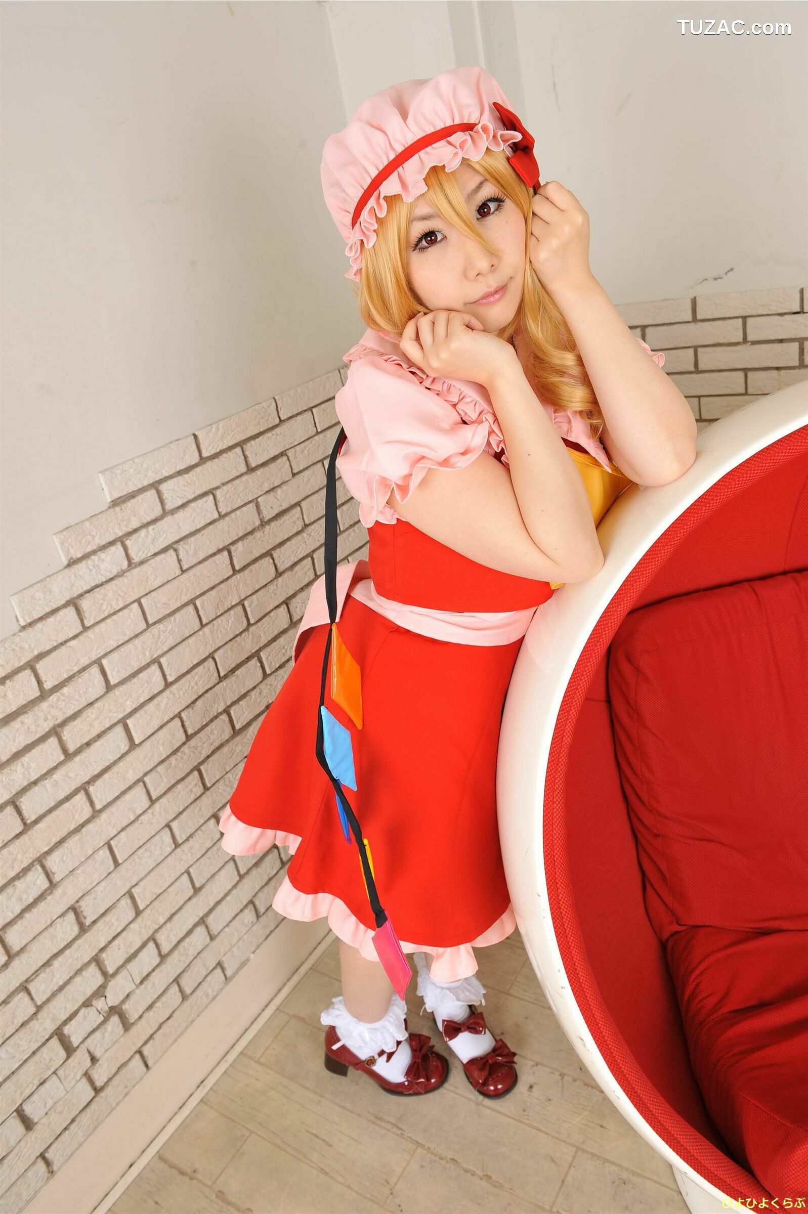 日本CosPlay_丹雫ひよ《東方Project》Flandre Scarlet  写真集[93P]