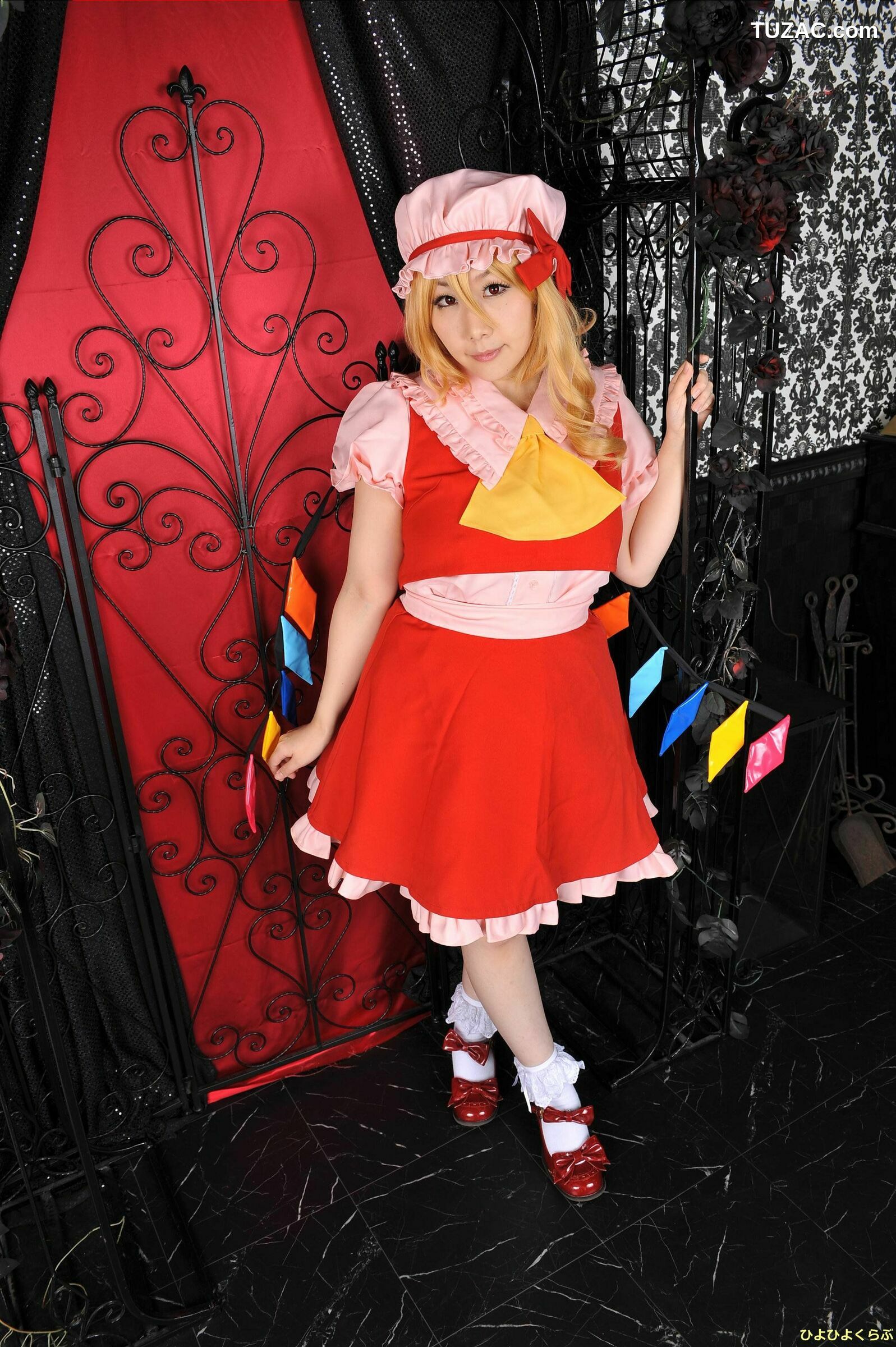 日本CosPlay_丹雫ひよ《東方Project》Flandre Scarlet  写真集[93P]