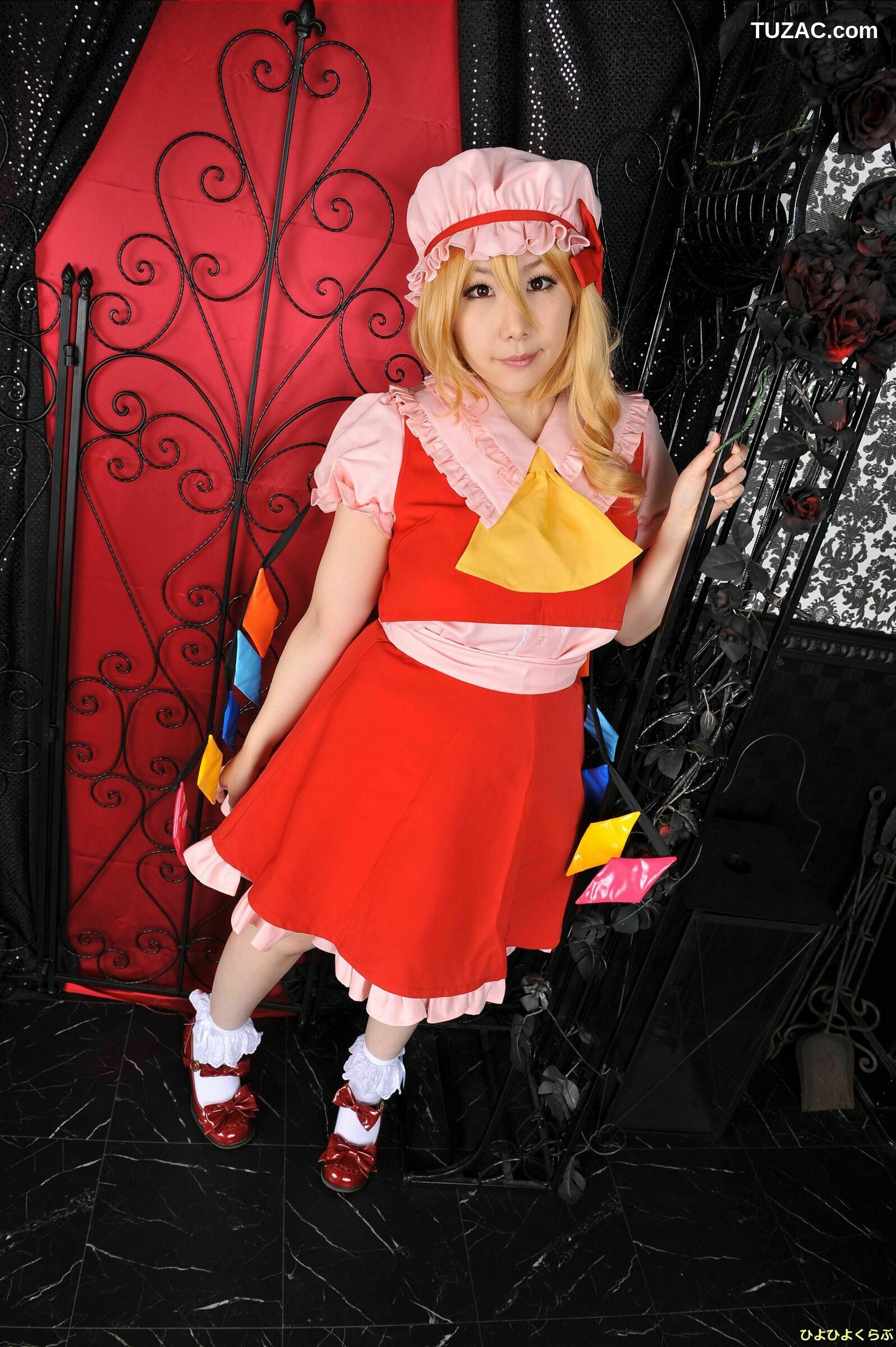 日本CosPlay_丹雫ひよ《東方Project》Flandre Scarlet  写真集[93P]