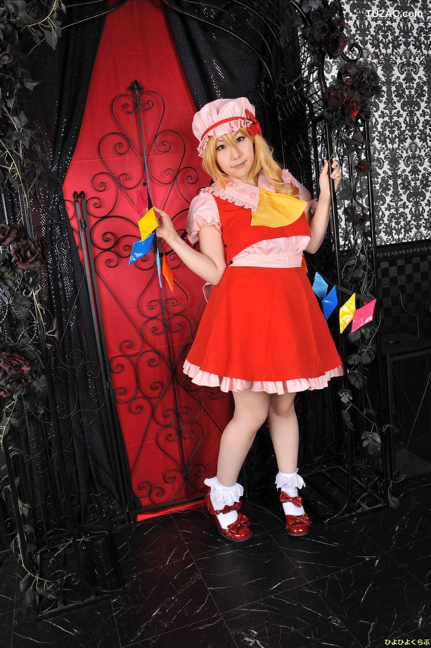 日本CosPlay_丹雫ひよ《東方Project》Flandre Scarlet  写真集[93P]