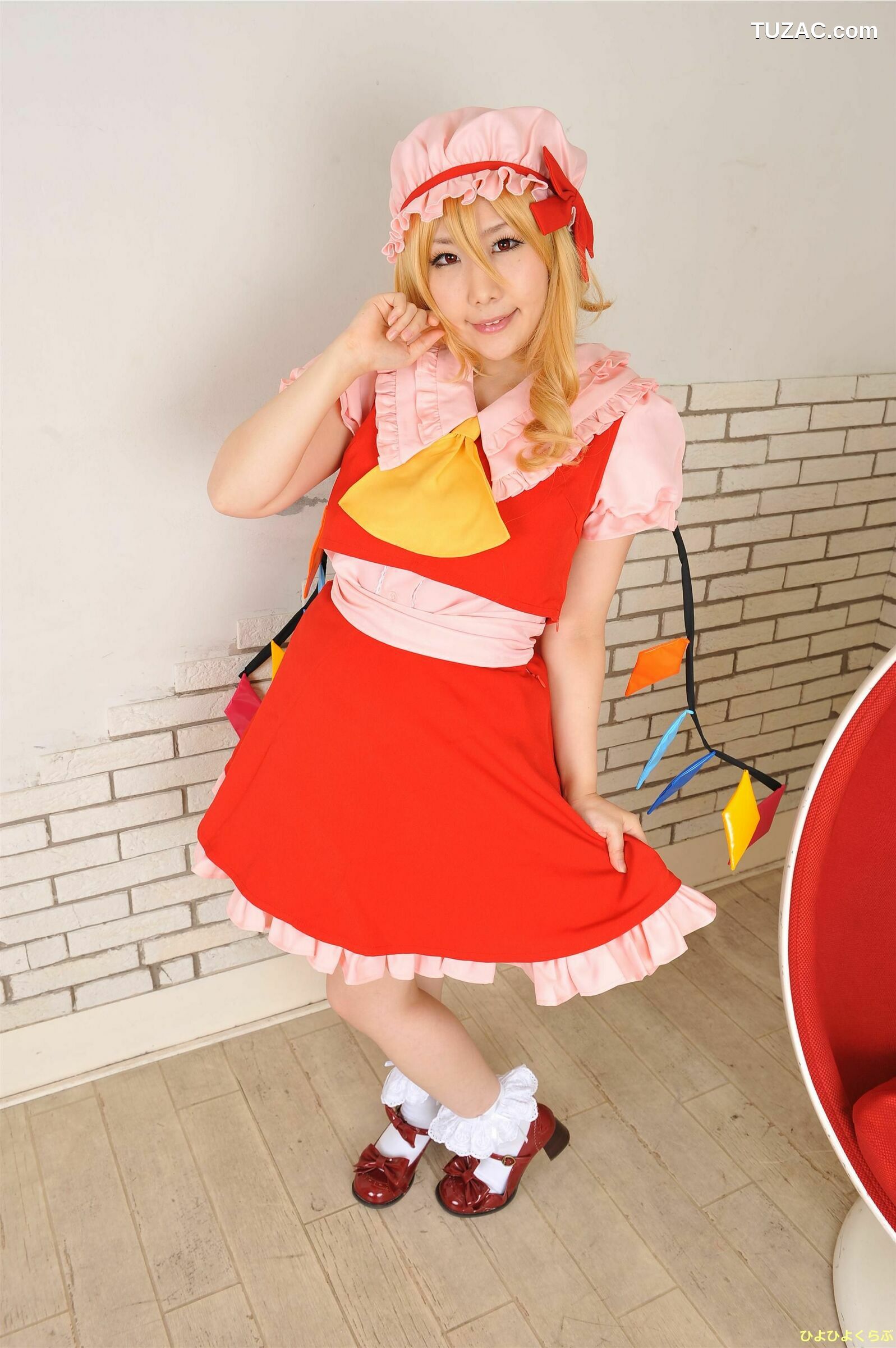 日本CosPlay_丹雫ひよ《東方Project》Flandre Scarlet  写真集[93P]