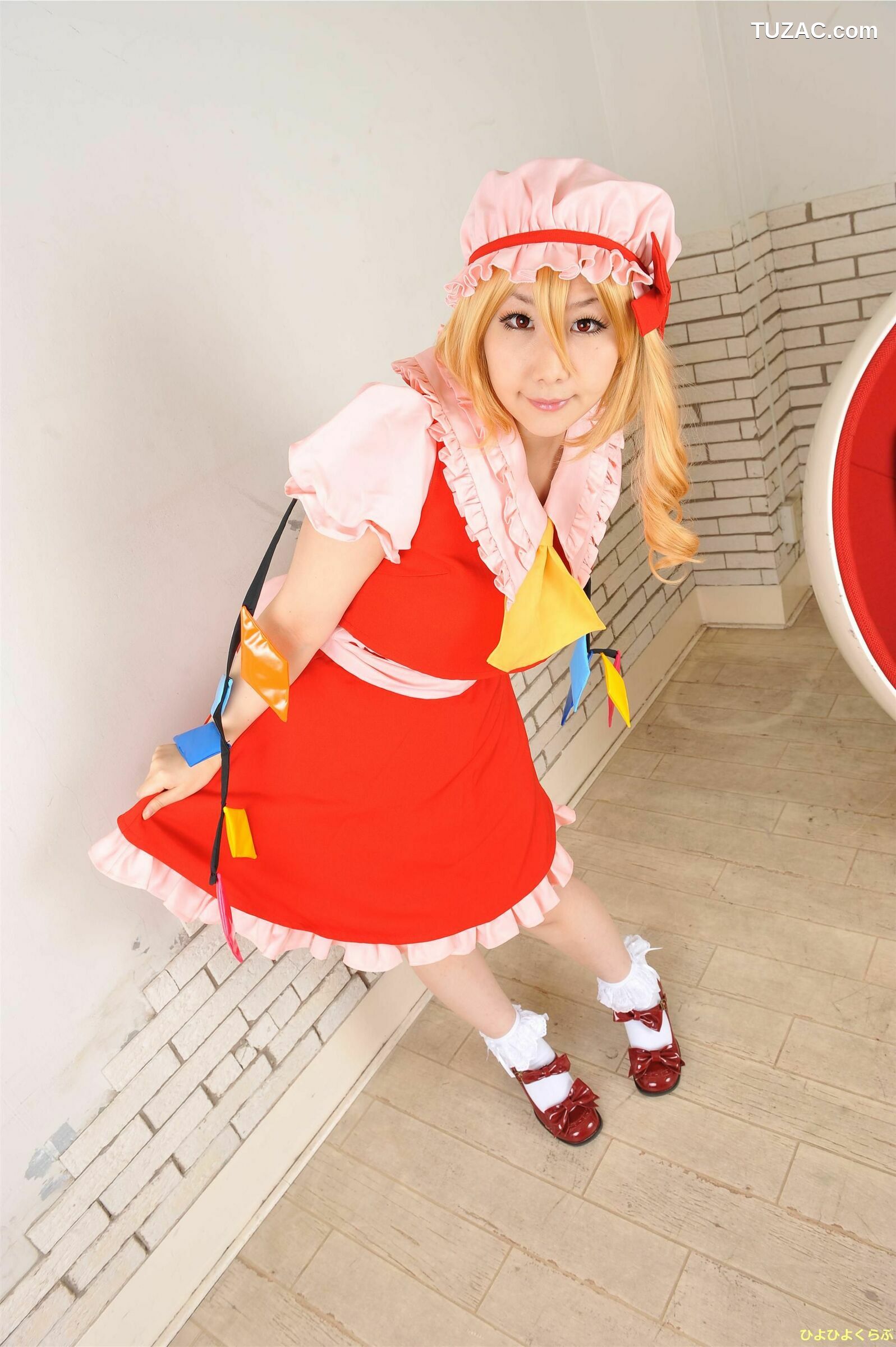 日本CosPlay_丹雫ひよ《東方Project》Flandre Scarlet  写真集[93P]