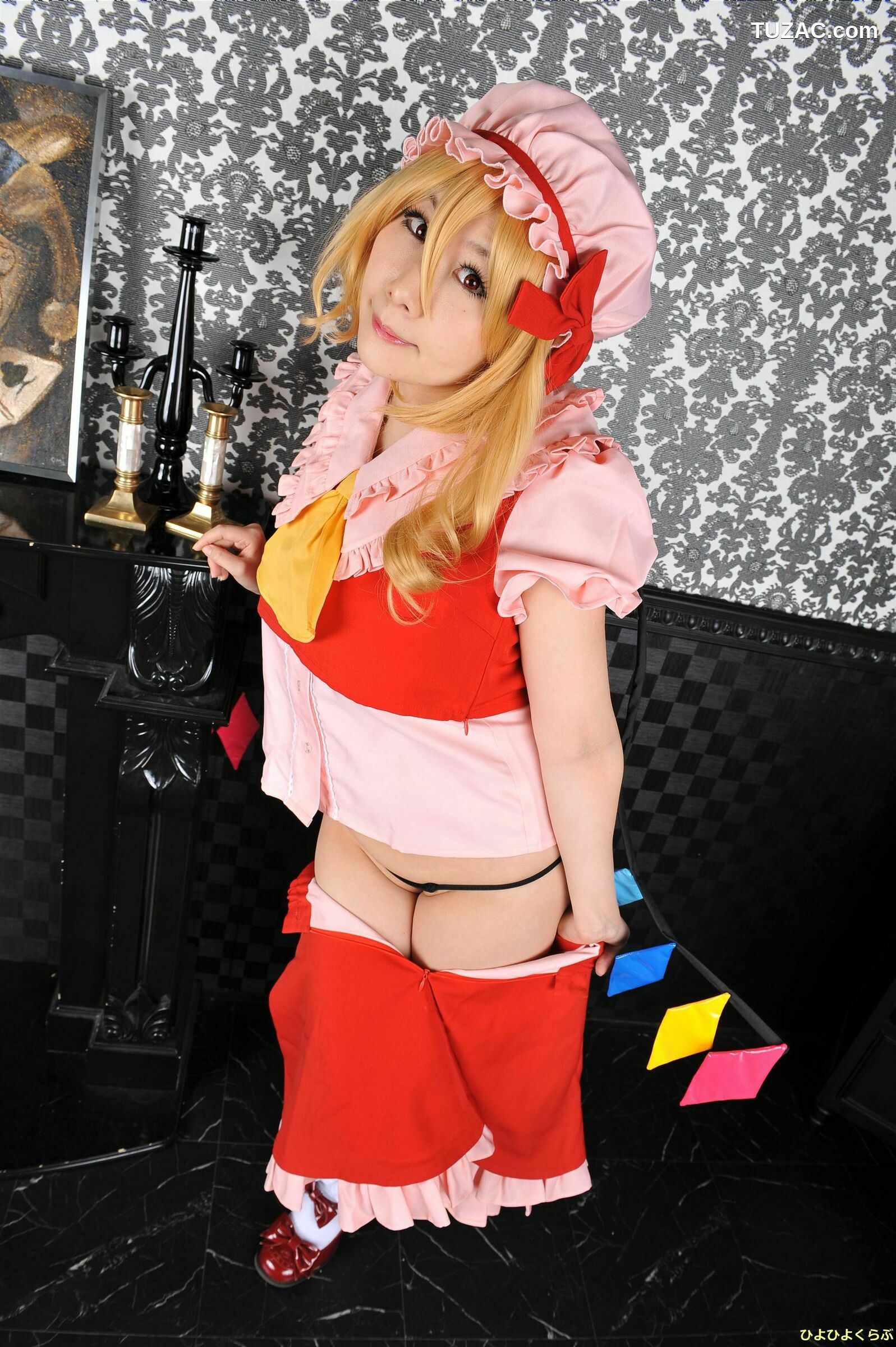 日本CosPlay_丹雫ひよ《東方Project》Flandre Scarlet  写真集[93P]