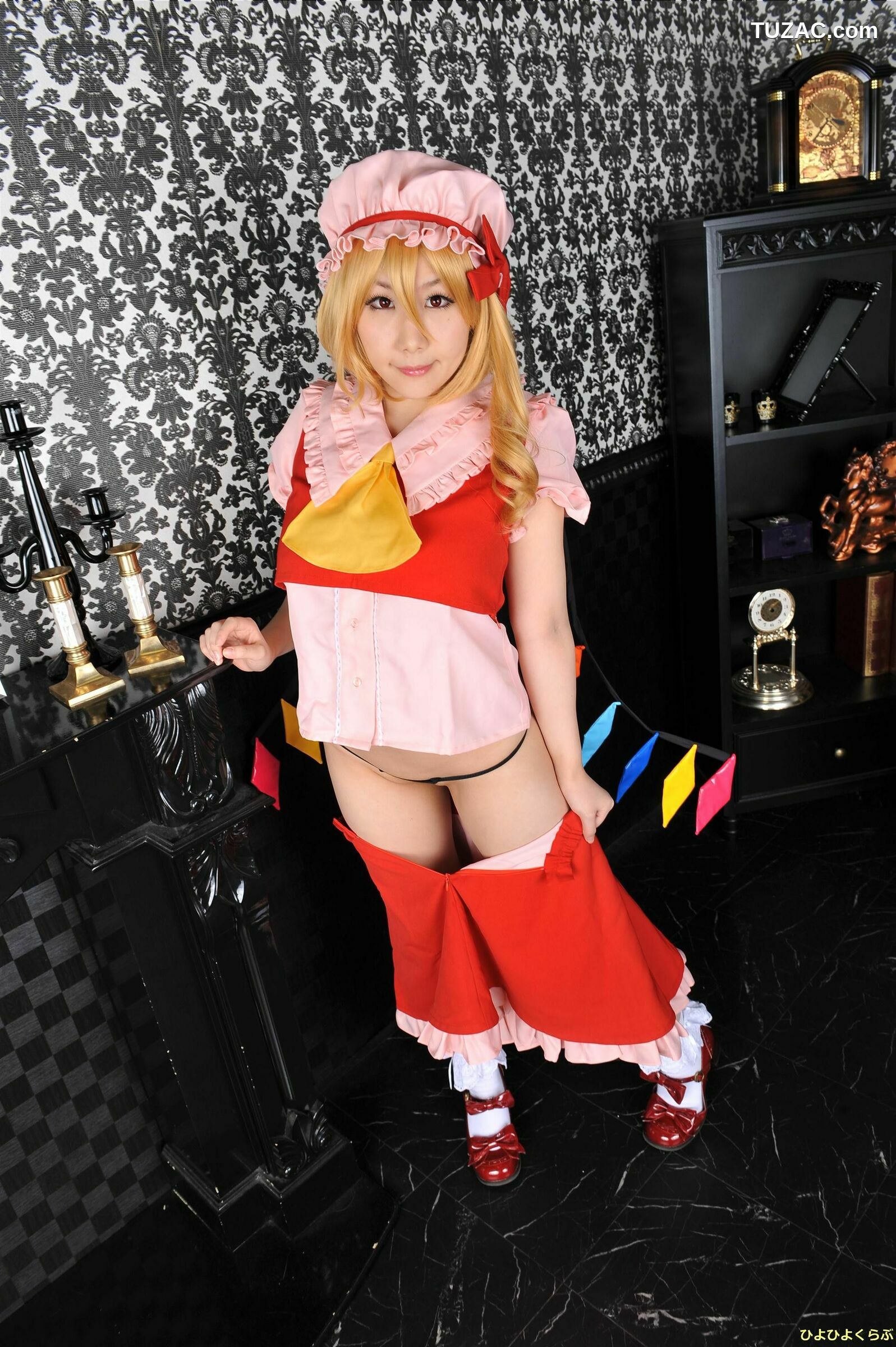 日本CosPlay_丹雫ひよ《東方Project》Flandre Scarlet  写真集[93P]