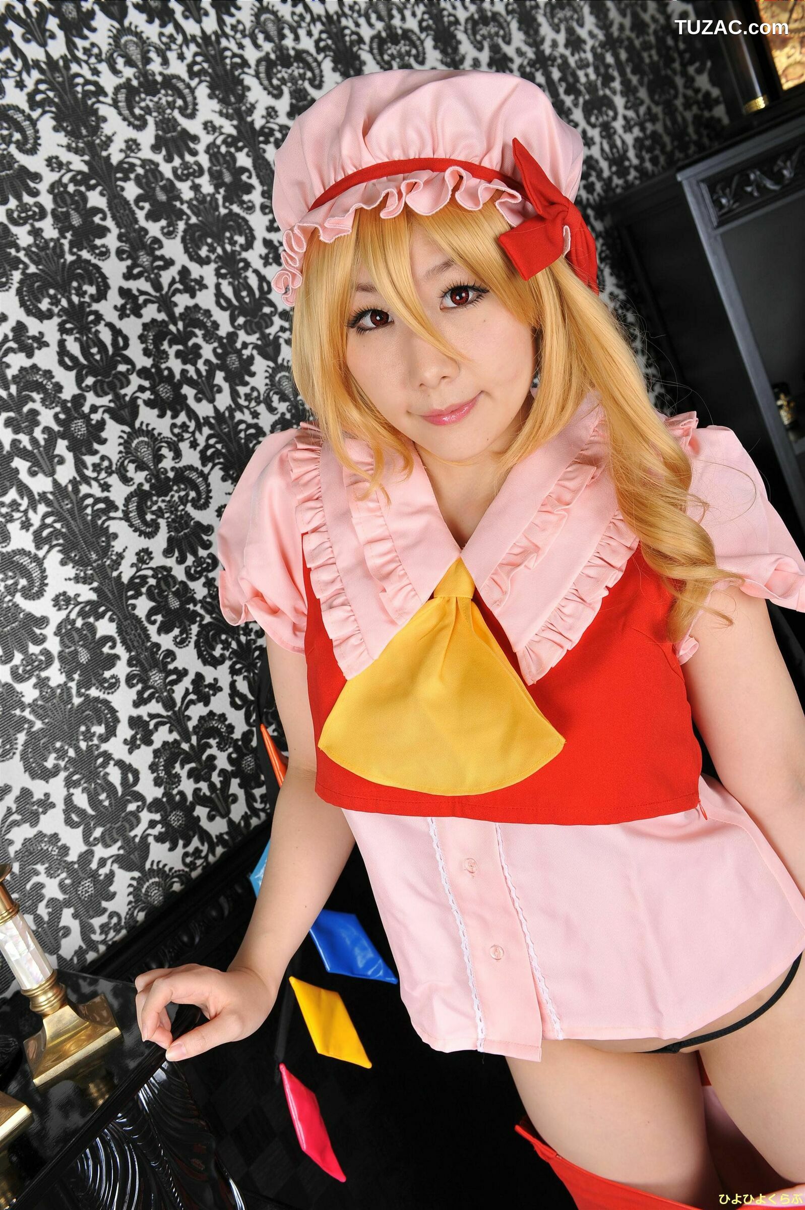 日本CosPlay_丹雫ひよ《東方Project》Flandre Scarlet  写真集[93P]