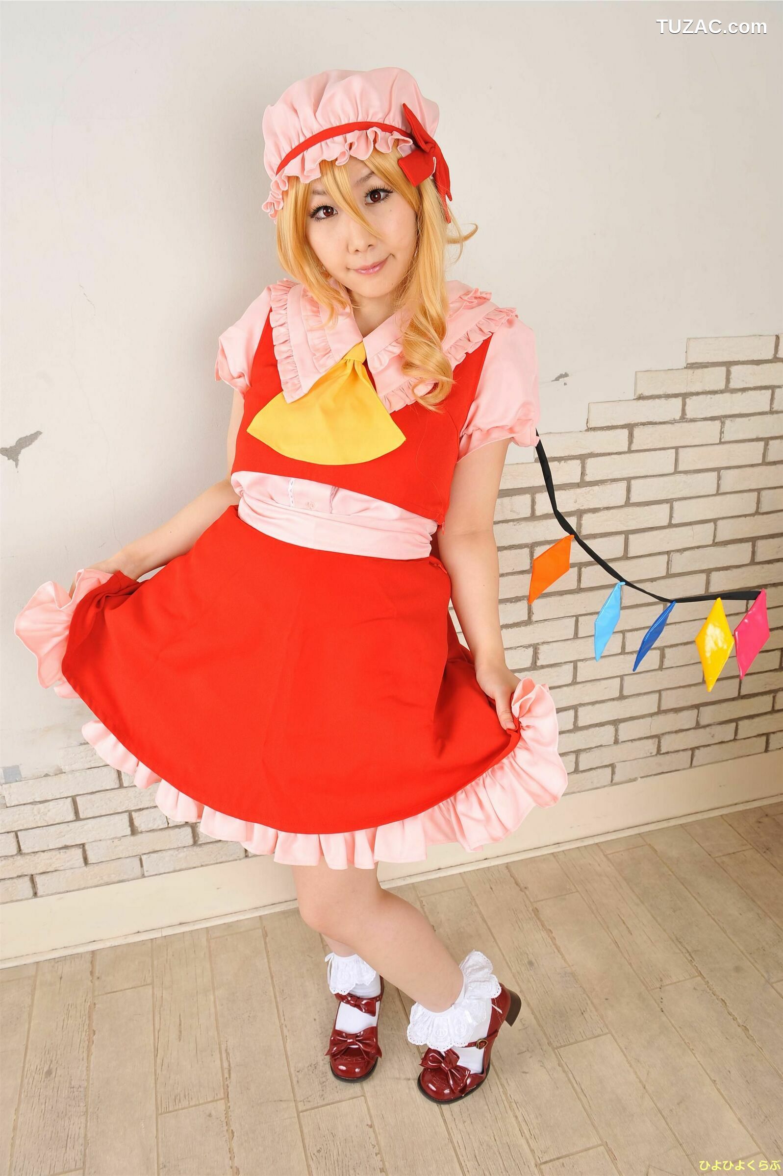 日本CosPlay_丹雫ひよ《東方Project》Flandre Scarlet  写真集[93P]