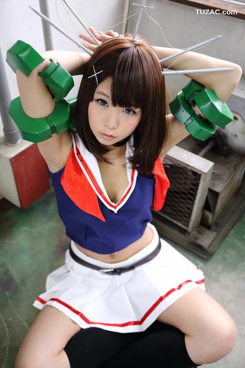 日本CosPlay_五木あきら《艦隊これくしょん》島風+鳥海+青葉 写真集[100P]