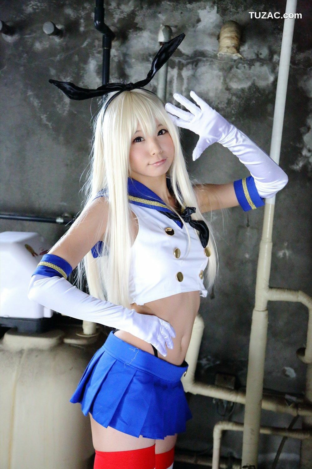 日本CosPlay_五木あきら《艦隊これくしょん》島風+鳥海+青葉 写真集[100P]