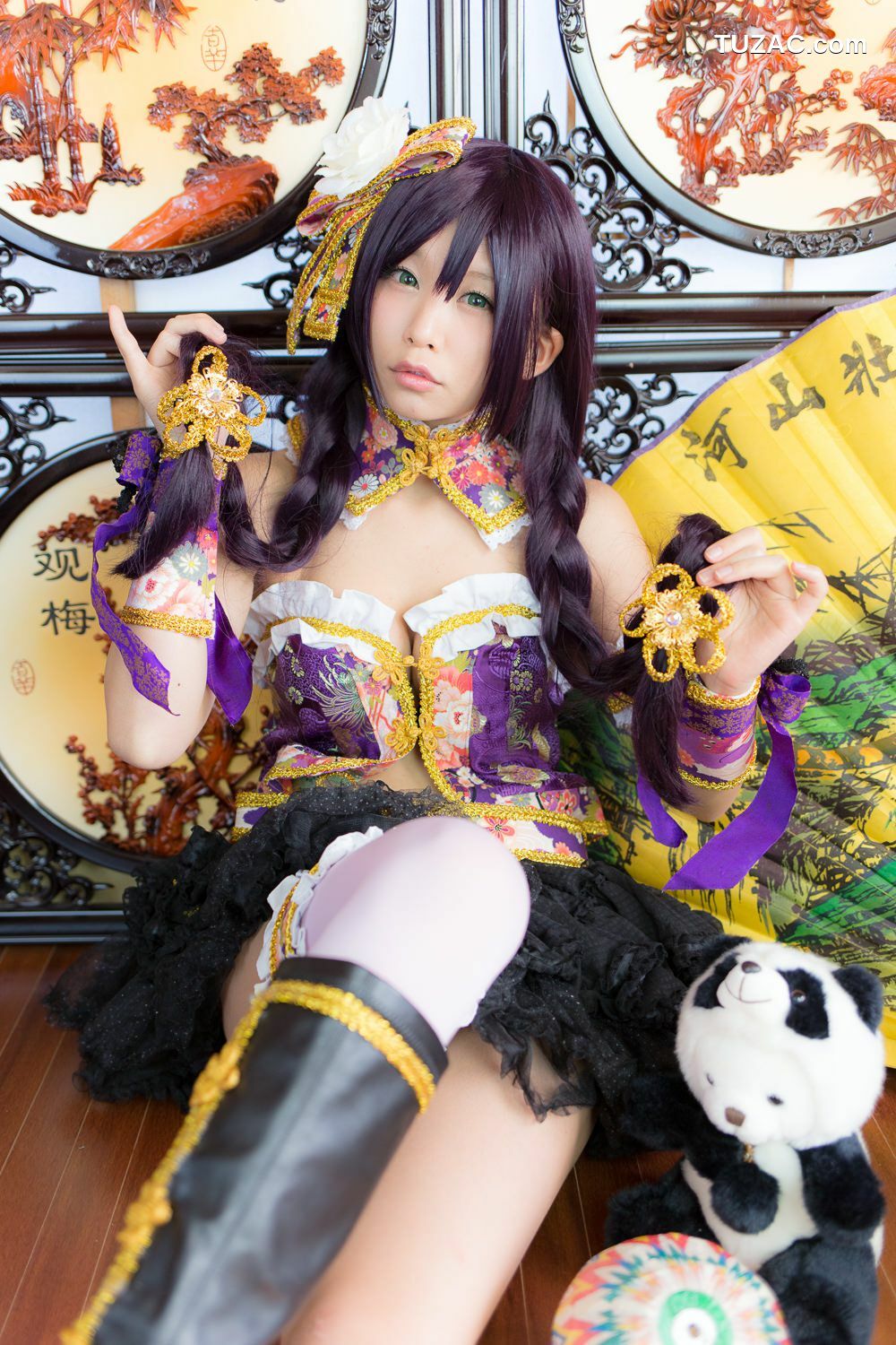 日本CosPlay_五木昶 (五木あきら) 《Love Live!》 東條希（とうじょう のぞみ） 写真集