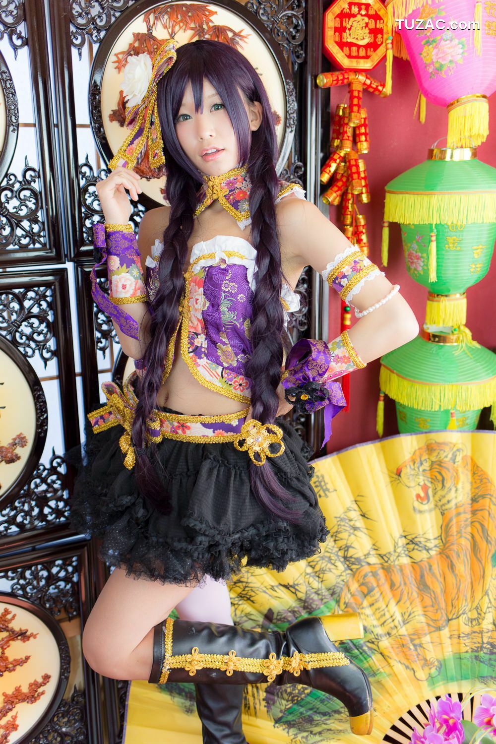 日本CosPlay_五木昶 (五木あきら) 《Love Live!》 東條希（とうじょう のぞみ） 写真集