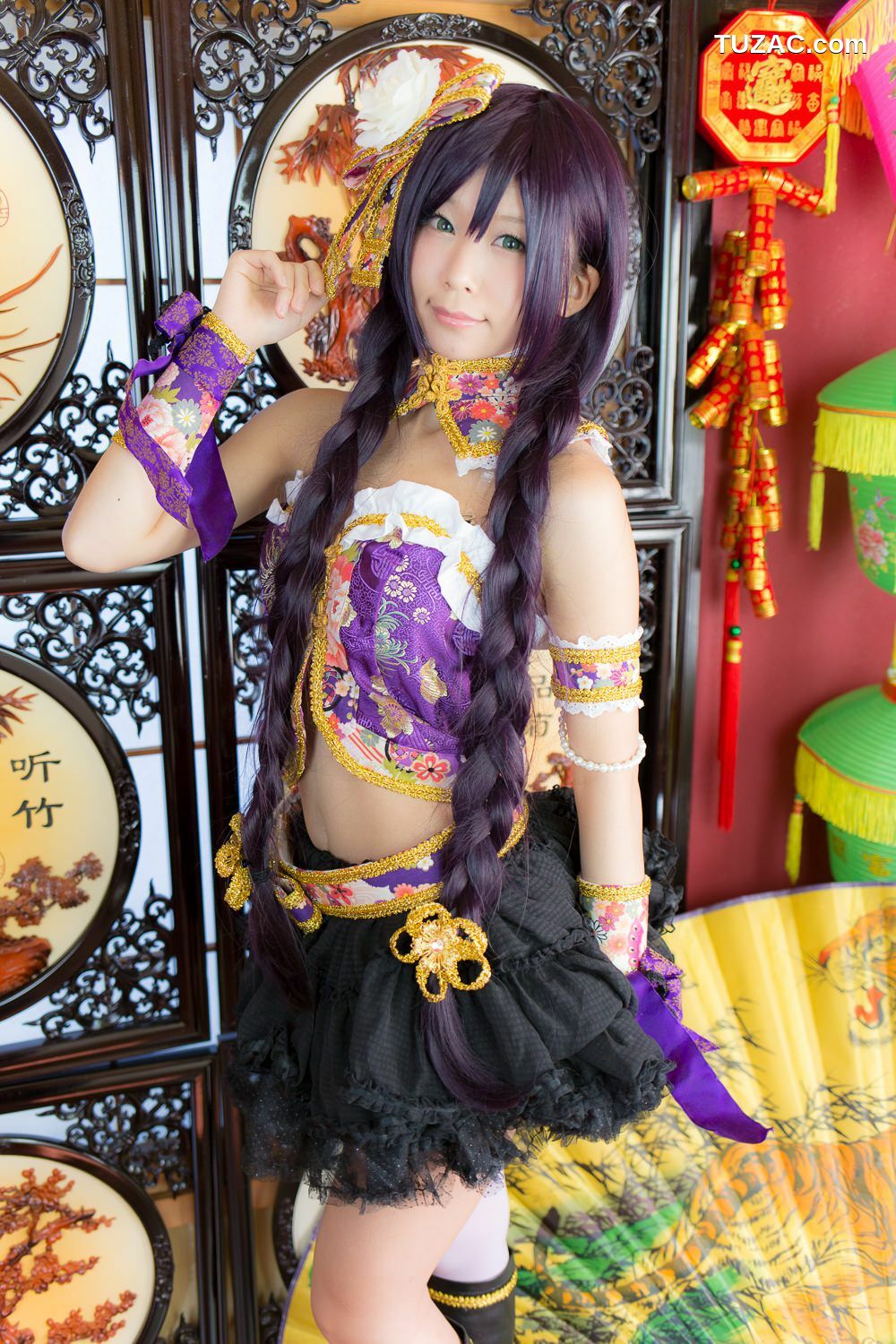 日本CosPlay_五木昶 (五木あきら) 《Love Live!》 東條希（とうじょう のぞみ） 写真集