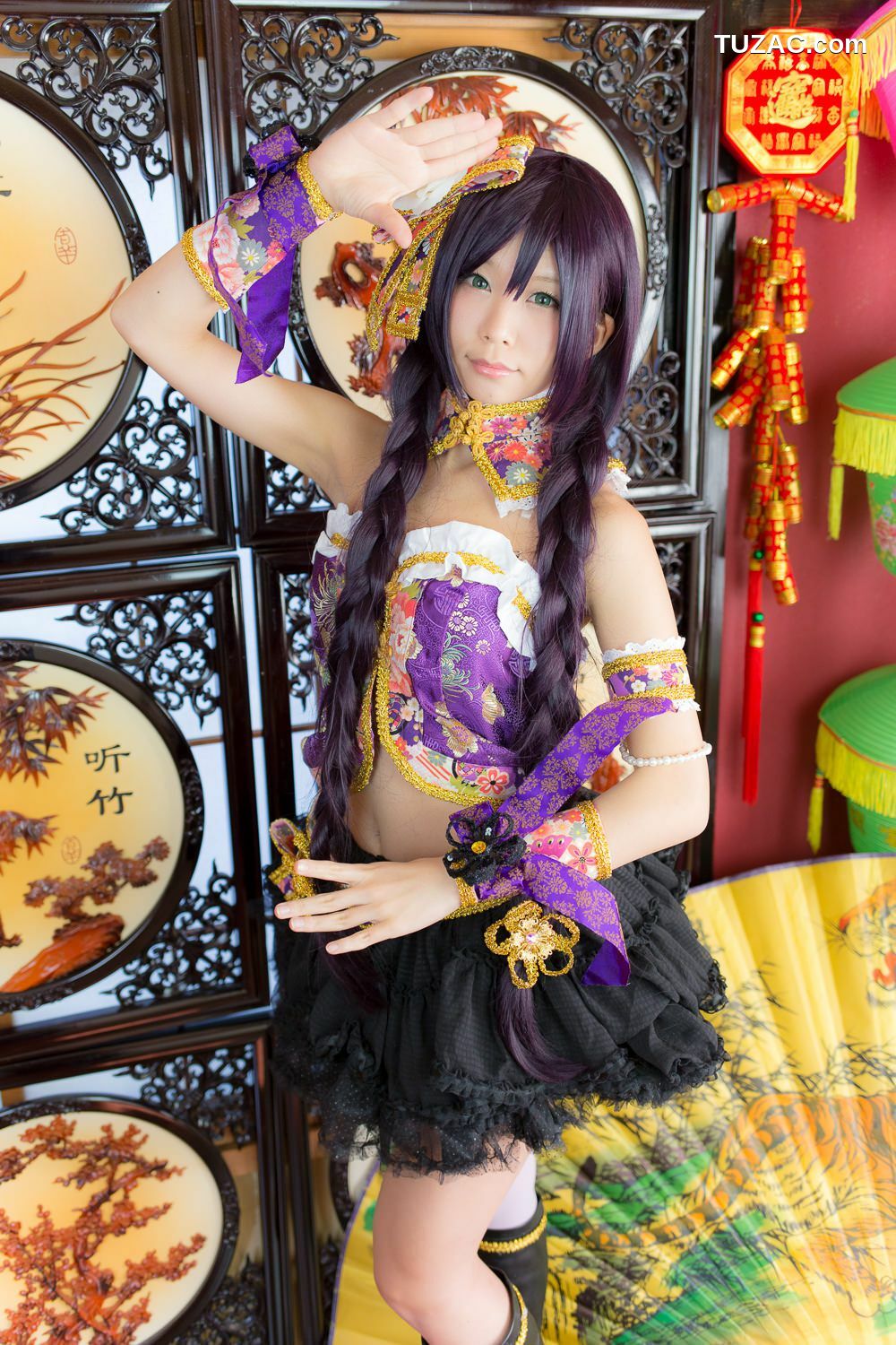 日本CosPlay_五木昶 (五木あきら) 《Love Live!》 東條希（とうじょう のぞみ） 写真集