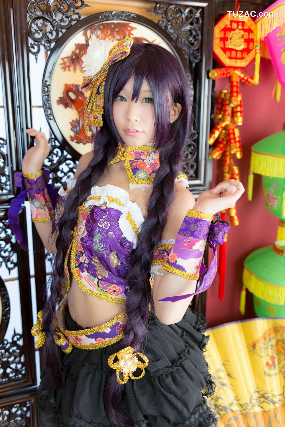 日本CosPlay_五木昶 (五木あきら) 《Love Live!》 東條希（とうじょう のぞみ） 写真集