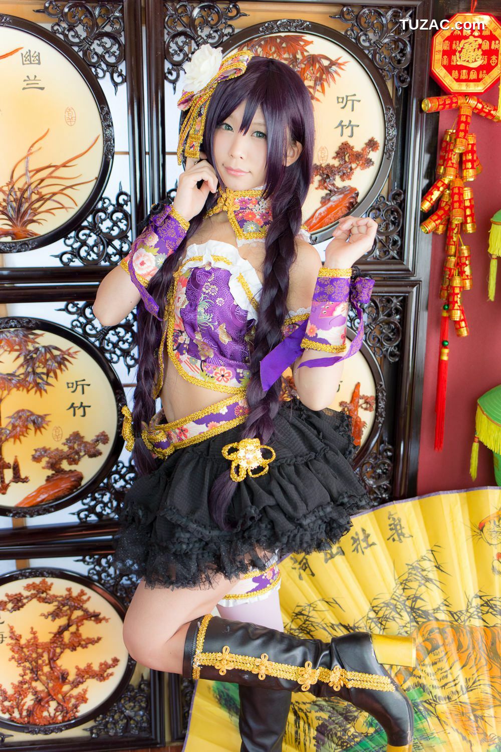 日本CosPlay_五木昶 (五木あきら) 《Love Live!》 東條希（とうじょう のぞみ） 写真集