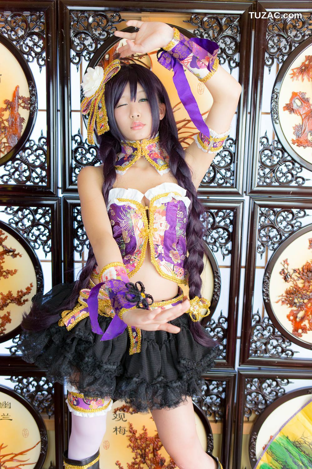 日本CosPlay_五木昶 (五木あきら) 《Love Live!》 東條希（とうじょう のぞみ） 写真集