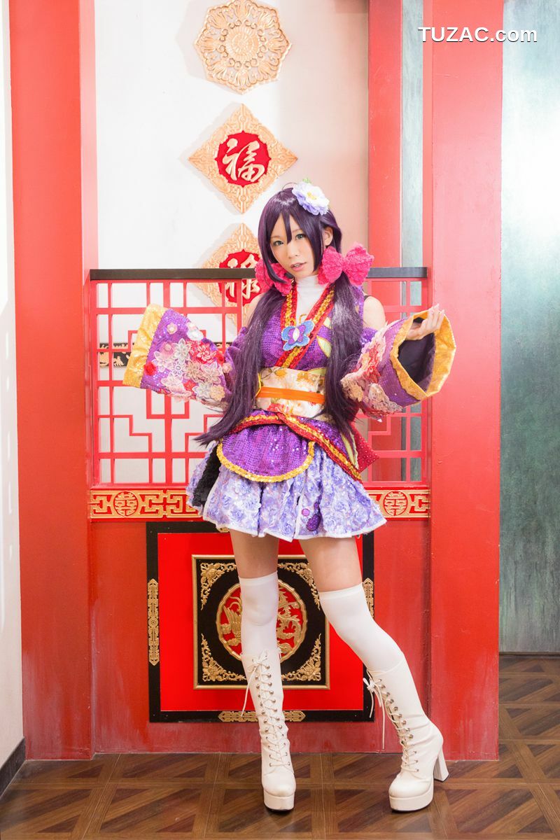 日本CosPlay_五木昶 (五木あきら) 《Love Live!》園田海未 angelic angel 写真集[63P]