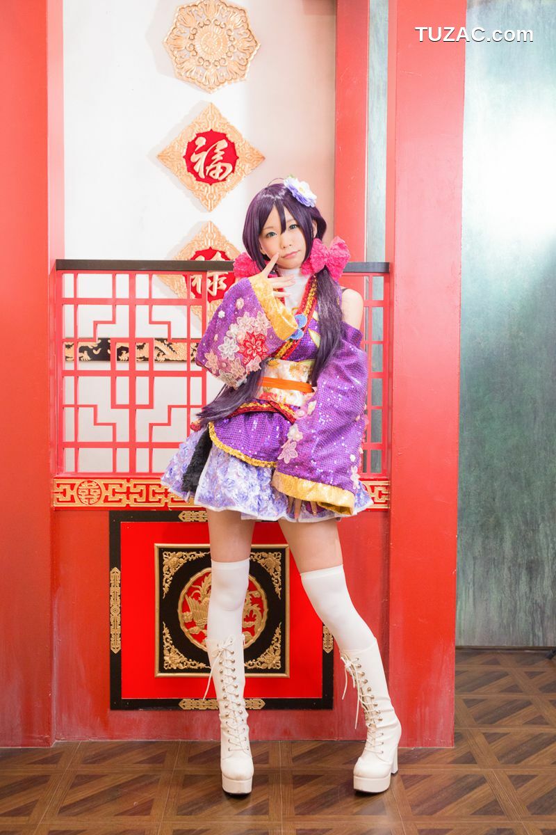 日本CosPlay_五木昶 (五木あきら) 《Love Live!》園田海未 angelic angel 写真集[63P]