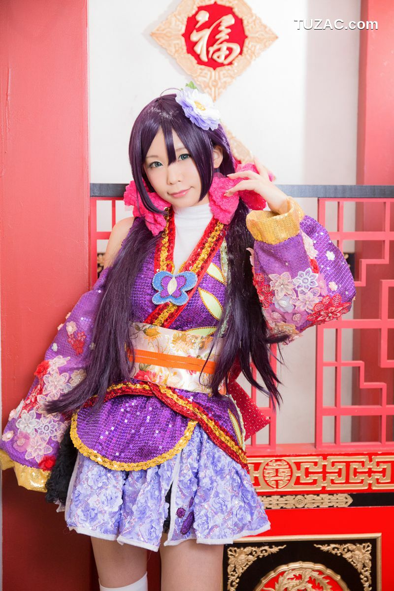 日本CosPlay_五木昶 (五木あきら) 《Love Live!》園田海未 angelic angel 写真集[63P]