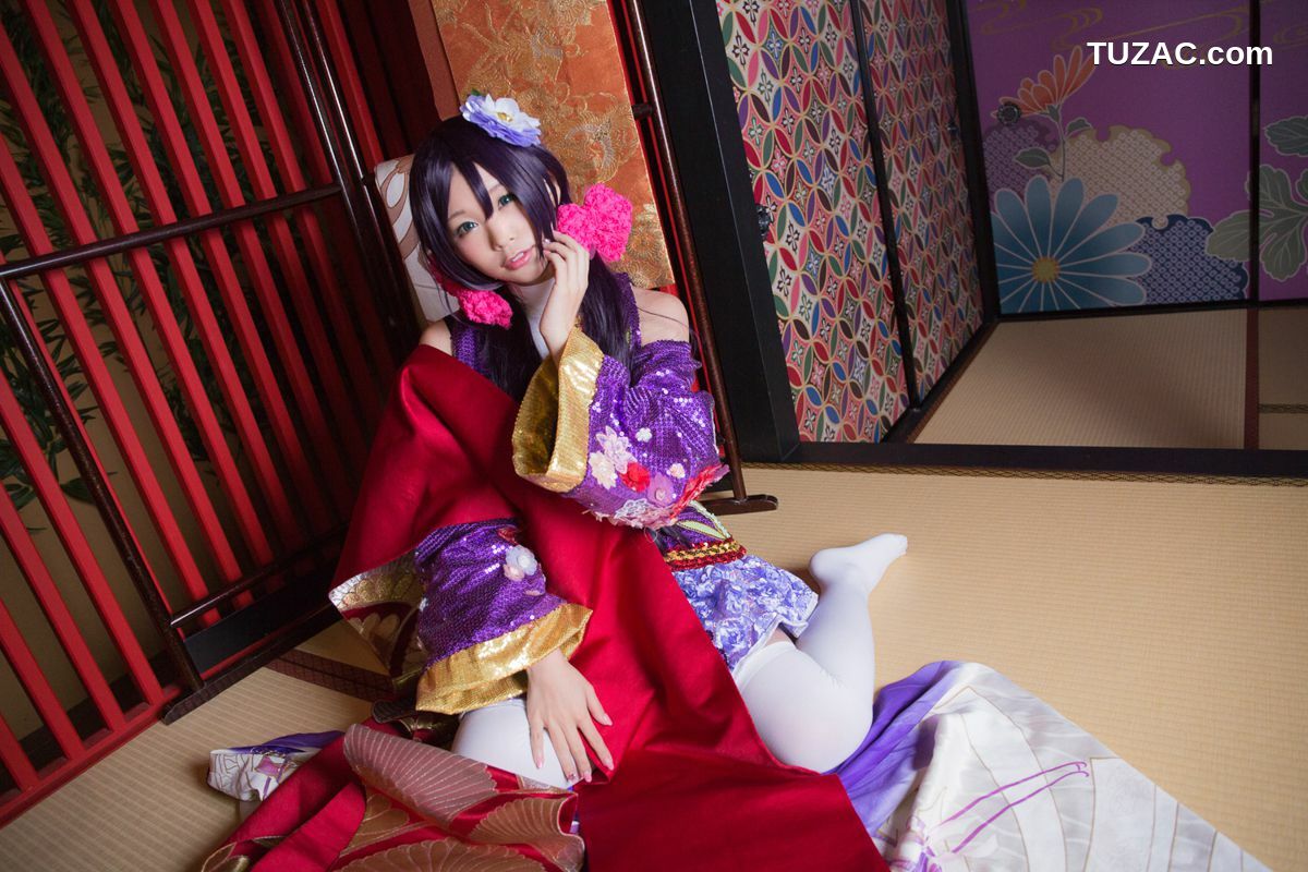 日本CosPlay_五木昶 (五木あきら) 《Love Live!》園田海未 angelic angel 写真集[63P]