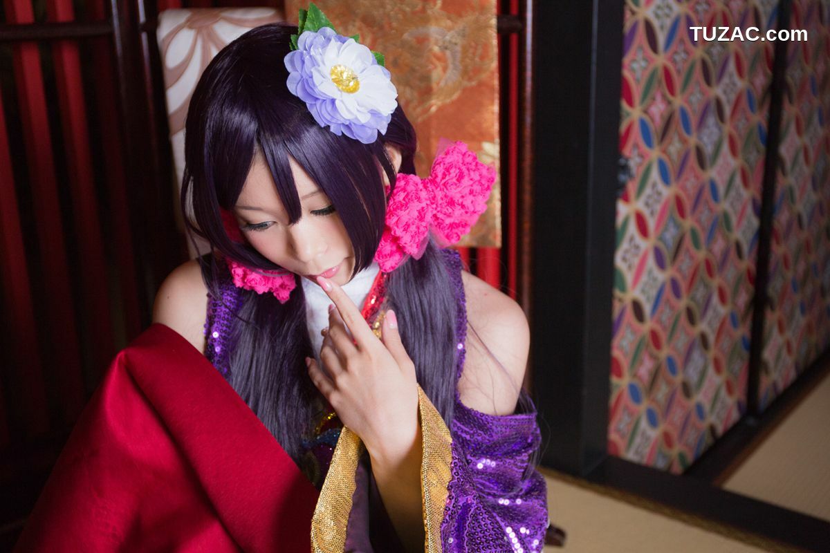 日本CosPlay_五木昶 (五木あきら) 《Love Live!》園田海未 angelic angel 写真集[63P]