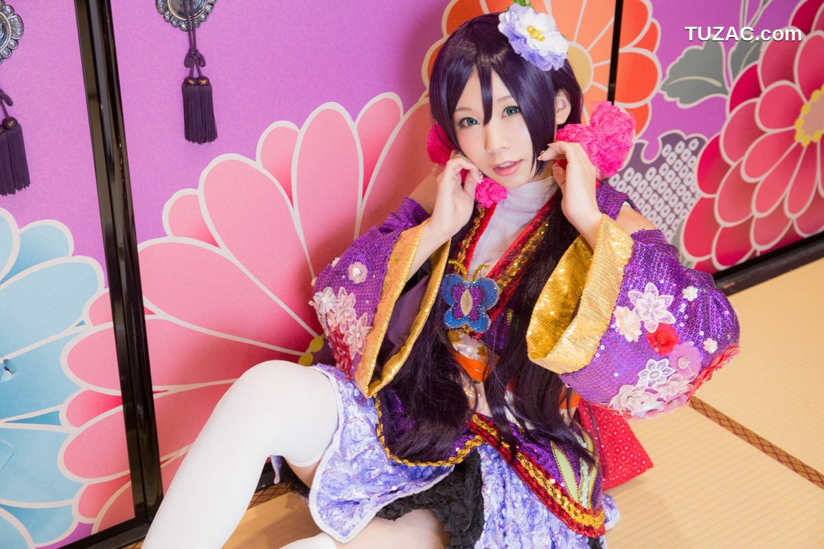 日本CosPlay_五木昶 (五木あきら) 《Love Live!》園田海未 angelic angel 写真集[63P]