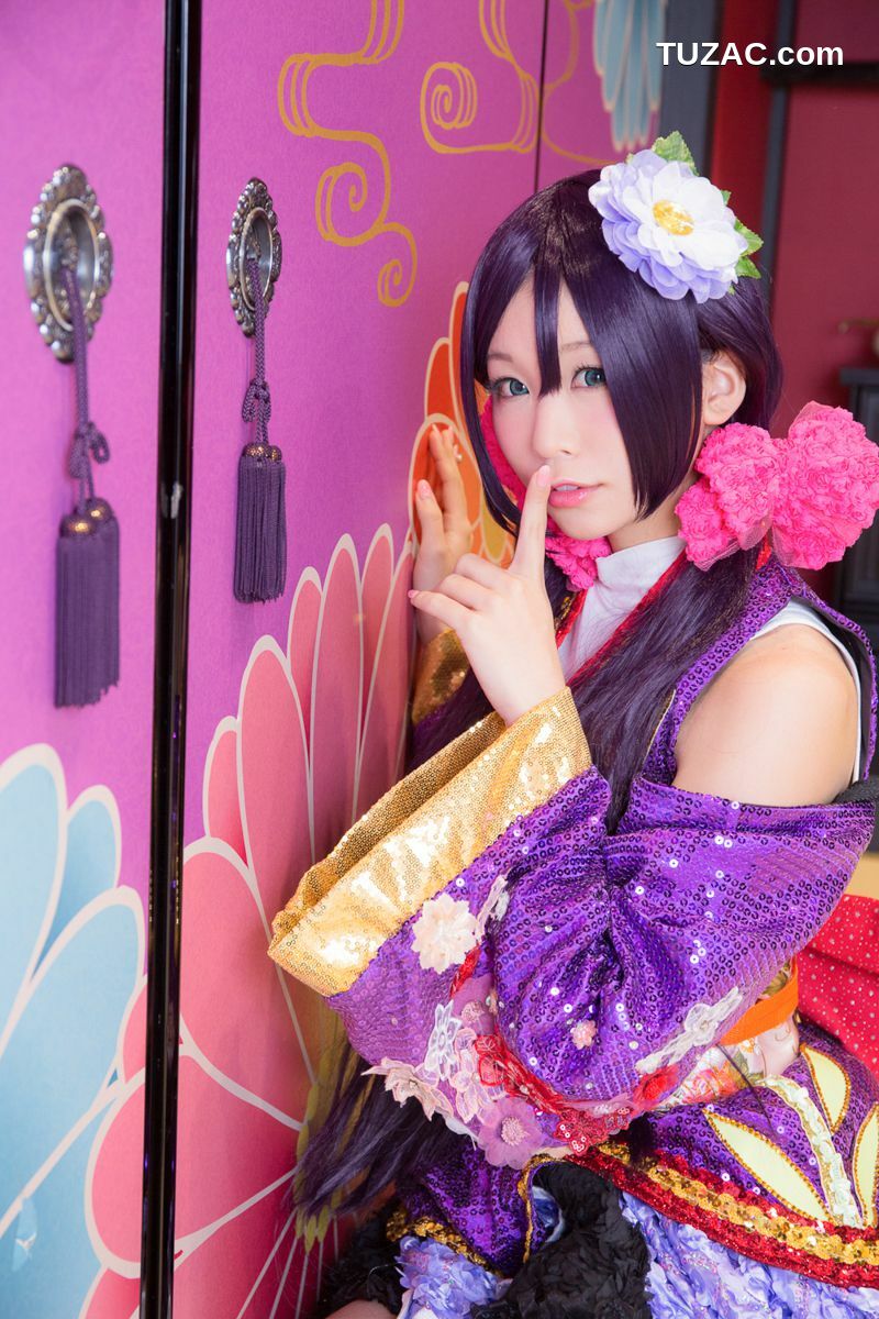 日本CosPlay_五木昶 (五木あきら) 《Love Live!》園田海未 angelic angel 写真集[63P]