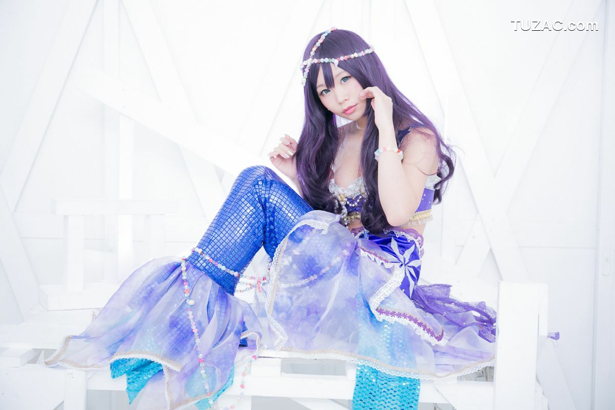 日本CosPlay_五木昶《Love Live!》園田海未 mermaid 写真集[100P]