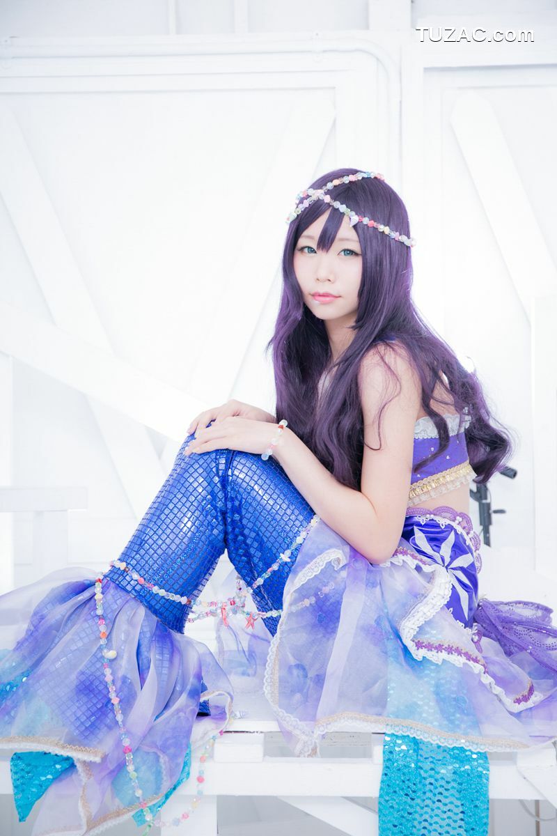 日本CosPlay_五木昶《Love Live!》園田海未 mermaid 写真集[100P]
