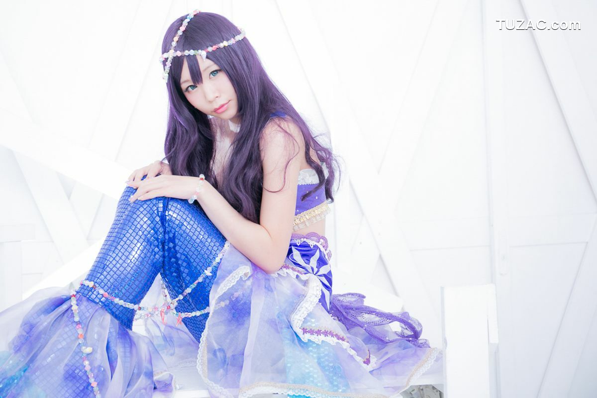 日本CosPlay_五木昶《Love Live!》園田海未 mermaid 写真集[100P]