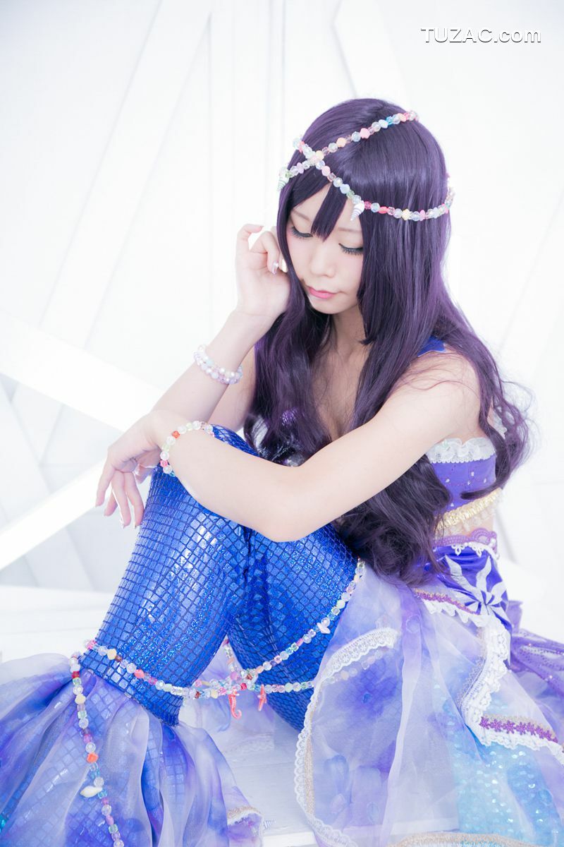 日本CosPlay_五木昶《Love Live!》園田海未 mermaid 写真集[100P]