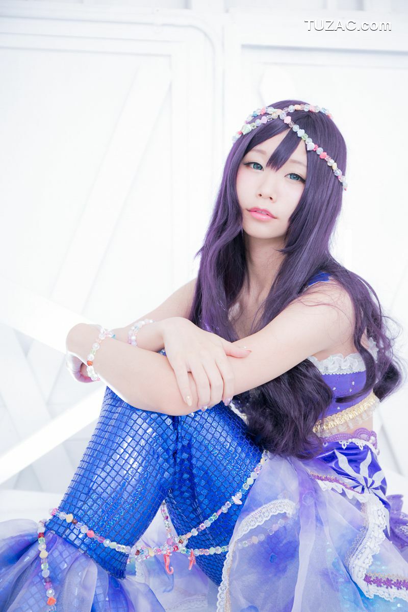 日本CosPlay_五木昶《Love Live!》園田海未 mermaid 写真集[100P]
