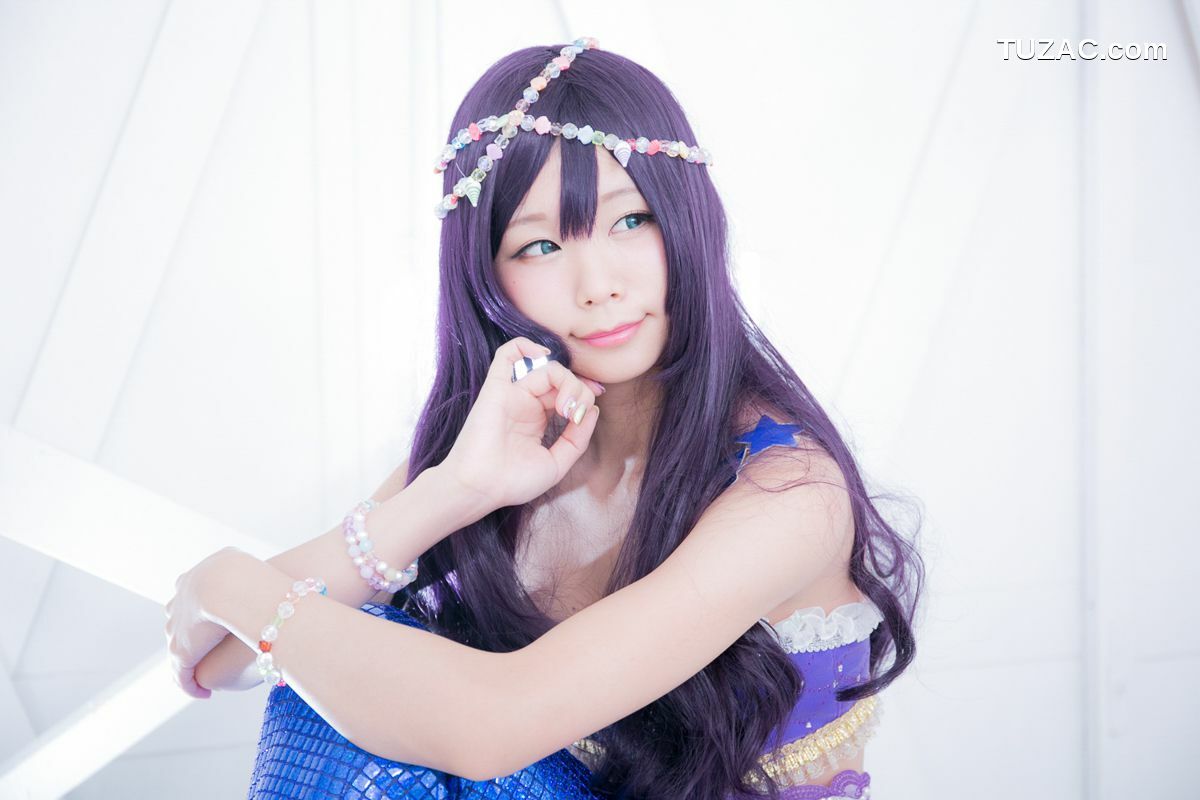日本CosPlay_五木昶《Love Live!》園田海未 mermaid 写真集[100P]