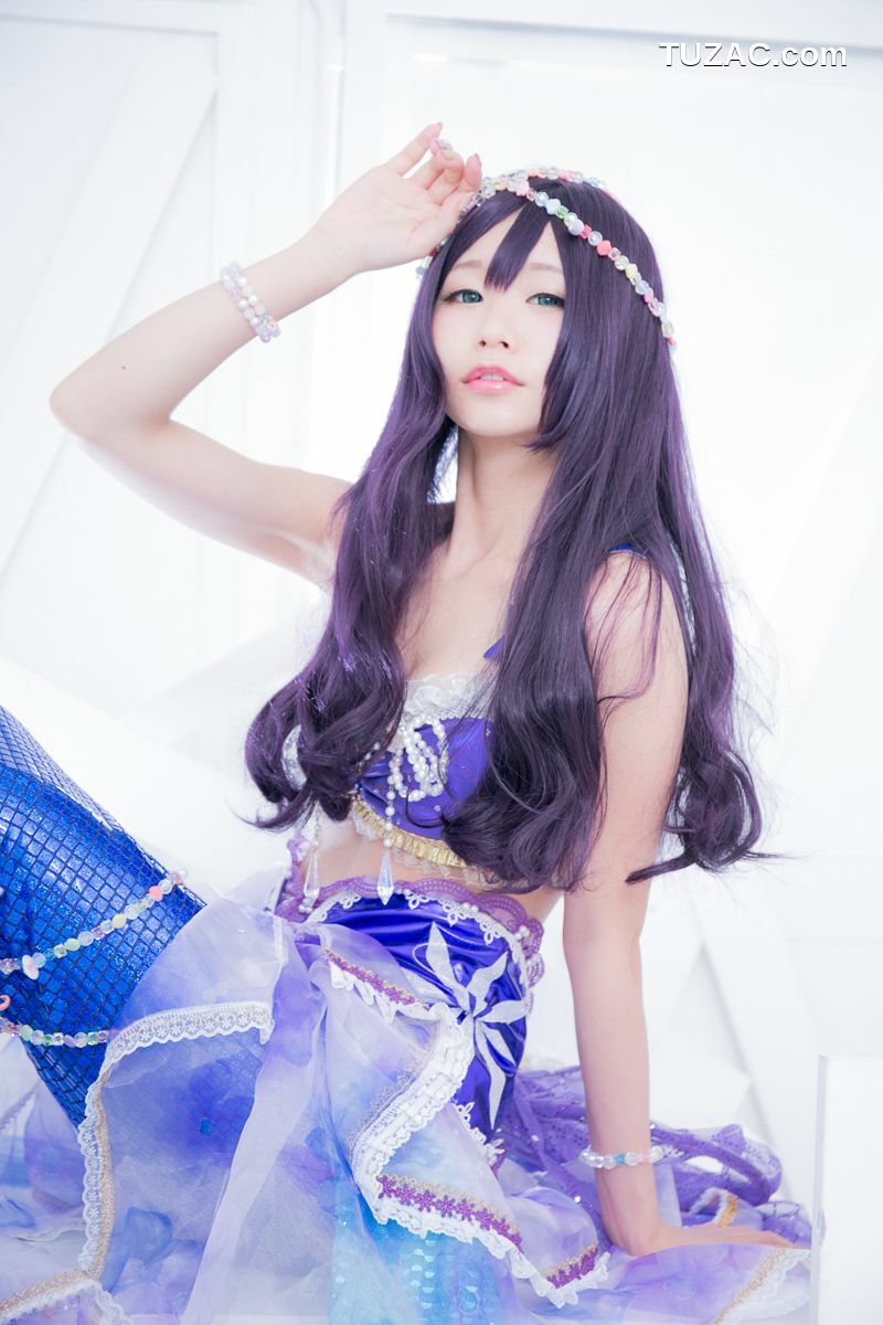 日本CosPlay_五木昶《Love Live!》園田海未 mermaid 写真集[100P]