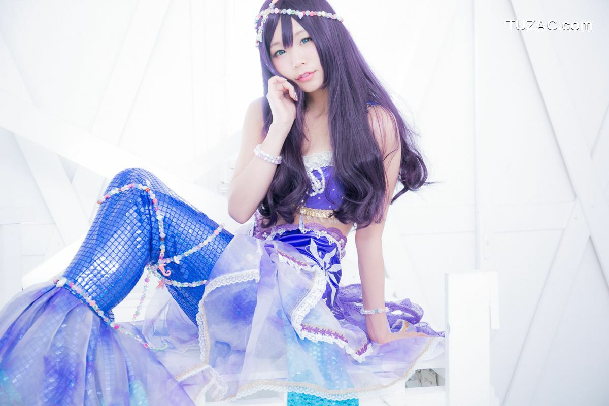 日本CosPlay_五木昶《Love Live!》園田海未 mermaid 写真集[100P]