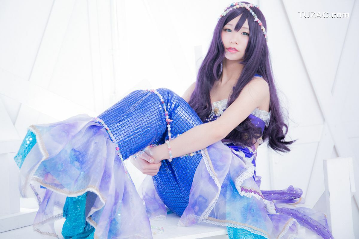 日本CosPlay_五木昶《Love Live!》園田海未 mermaid 写真集[100P]