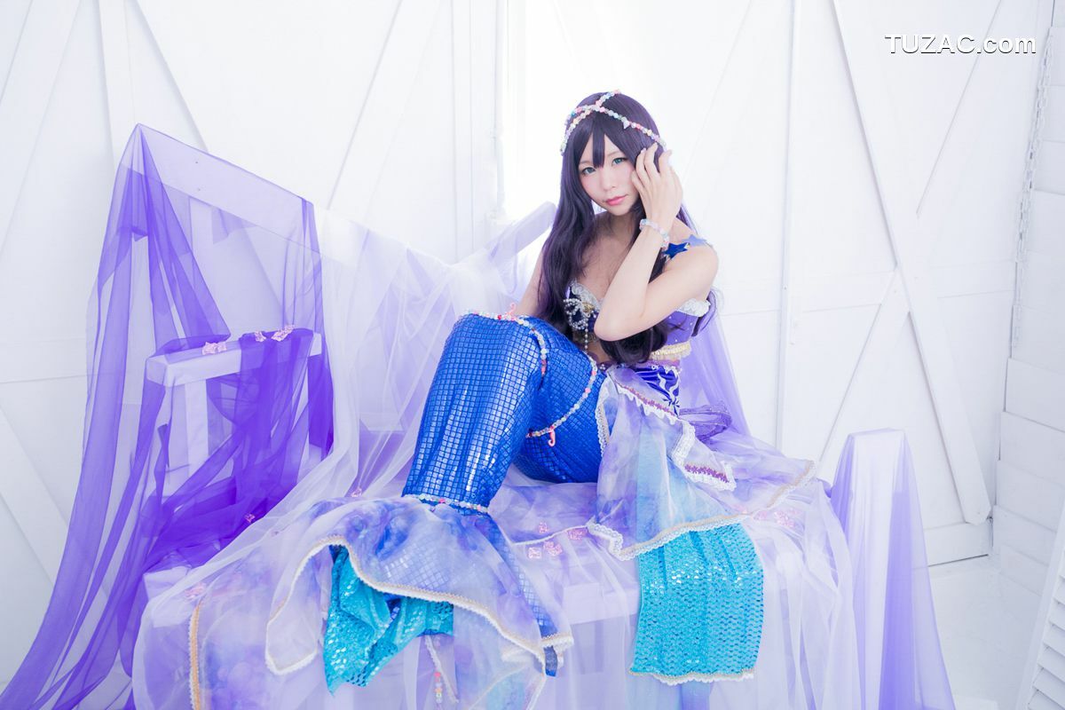 日本CosPlay_五木昶《Love Live!》園田海未 mermaid 写真集[100P]