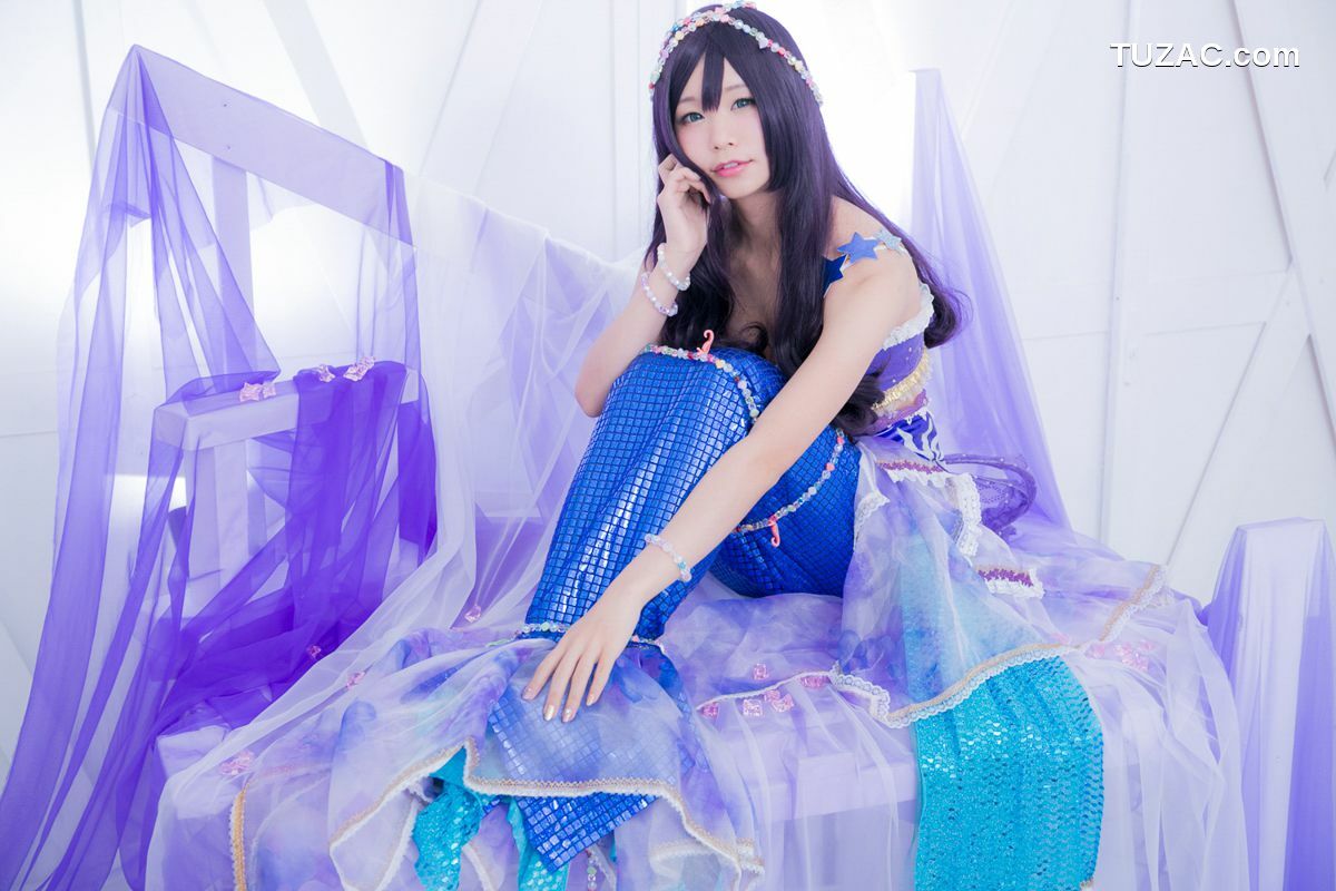 日本CosPlay_五木昶《Love Live!》園田海未 mermaid 写真集[100P]