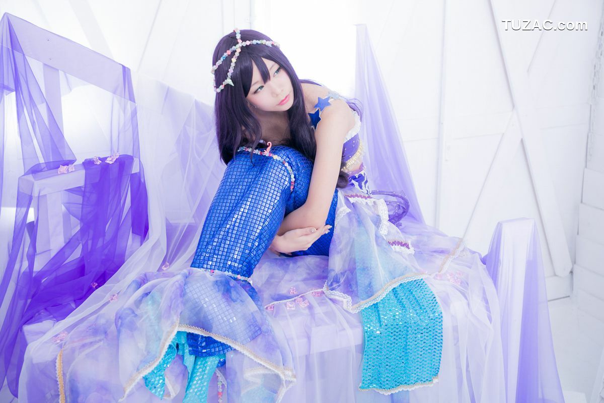 日本CosPlay_五木昶《Love Live!》園田海未 mermaid 写真集[100P]