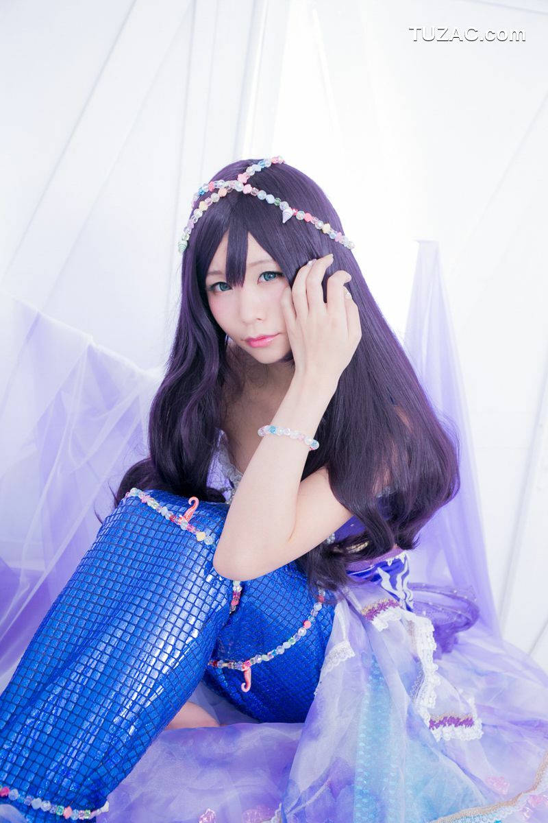 日本CosPlay_五木昶《Love Live!》園田海未 mermaid 写真集[100P]