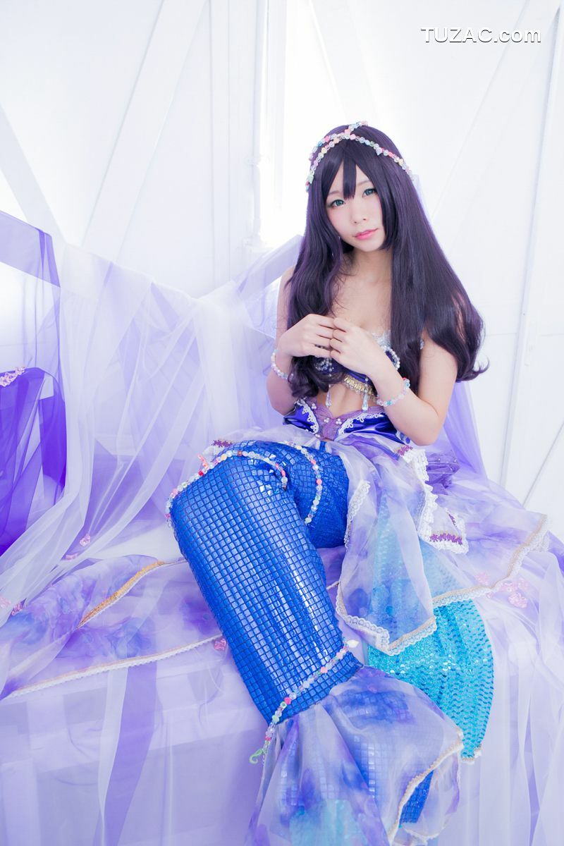 日本CosPlay_五木昶《Love Live!》園田海未 mermaid 写真集[100P]