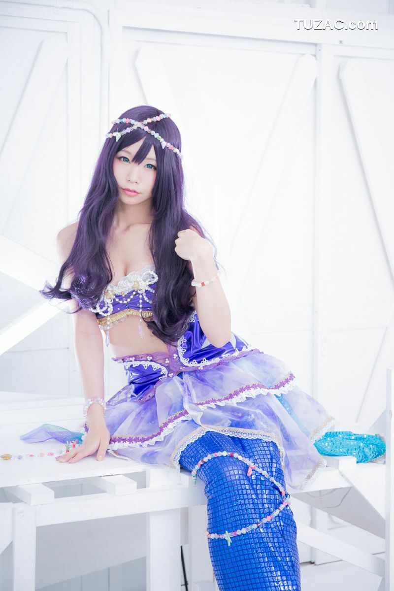 日本CosPlay_五木昶《Love Live!》園田海未 mermaid 写真集[100P]