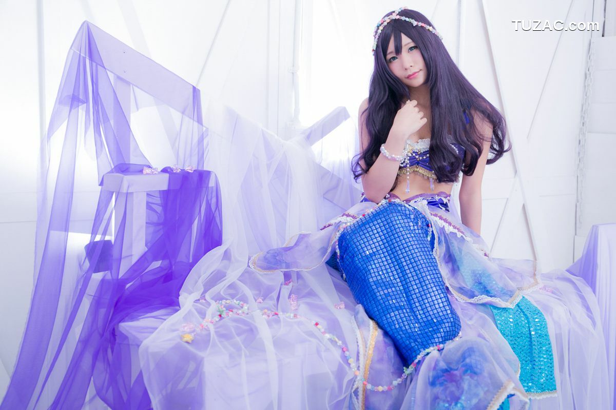 日本CosPlay_五木昶《Love Live!》園田海未 mermaid 写真集[100P]