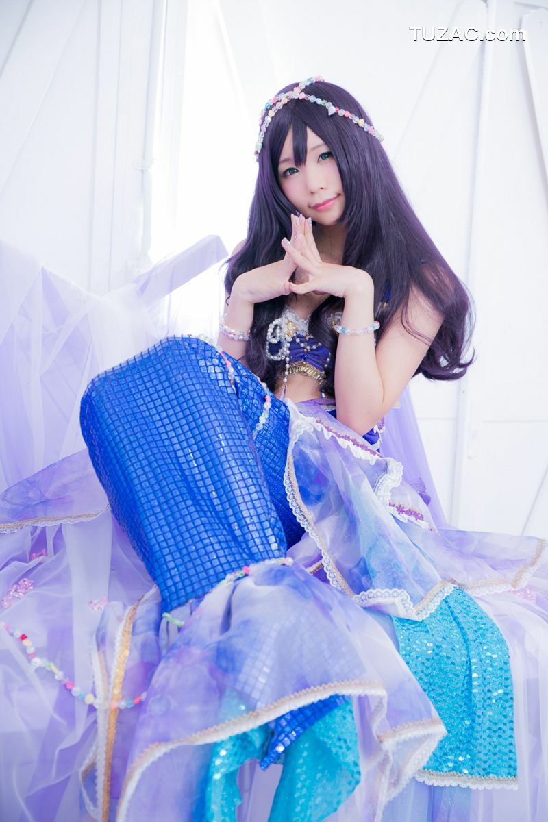 日本CosPlay_五木昶《Love Live!》園田海未 mermaid 写真集[100P]