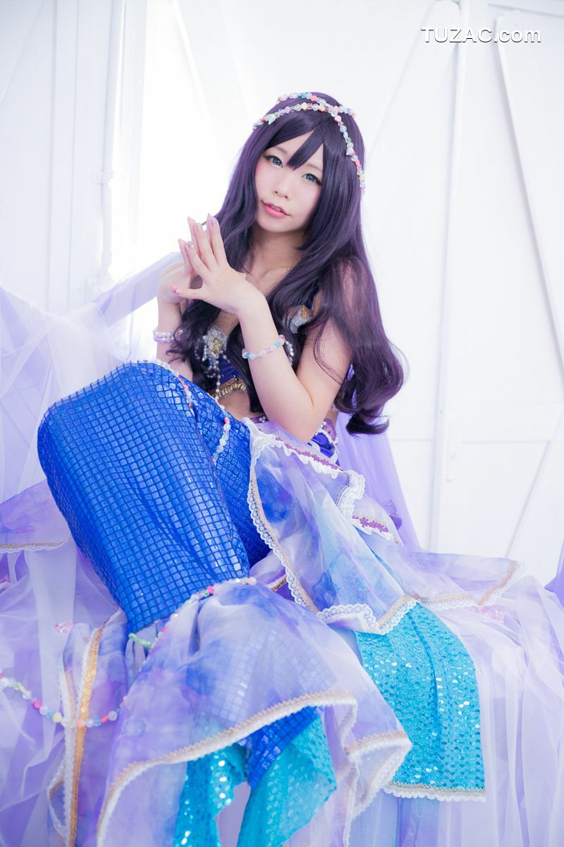 日本CosPlay_五木昶《Love Live!》園田海未 mermaid 写真集[100P]
