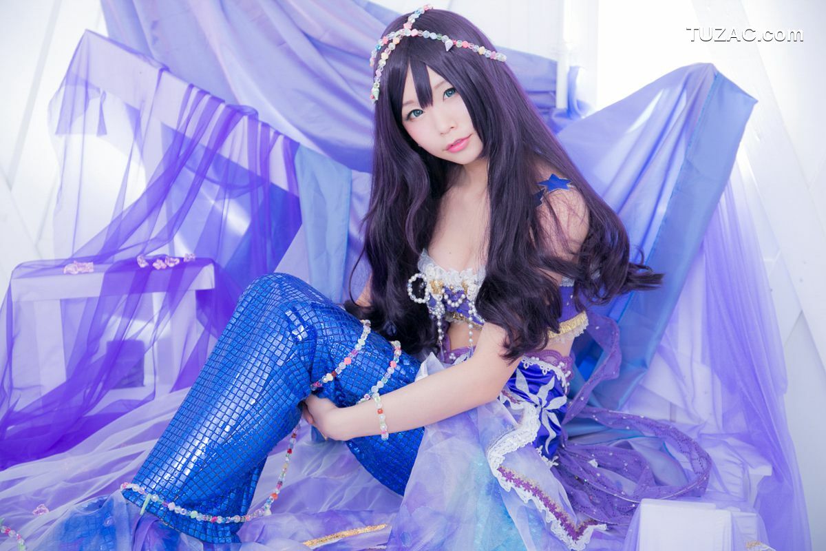 日本CosPlay_五木昶《Love Live!》園田海未 mermaid 写真集[100P]