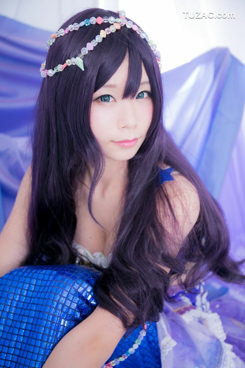 日本CosPlay_五木昶《Love Live!》園田海未 mermaid 写真集[100P]