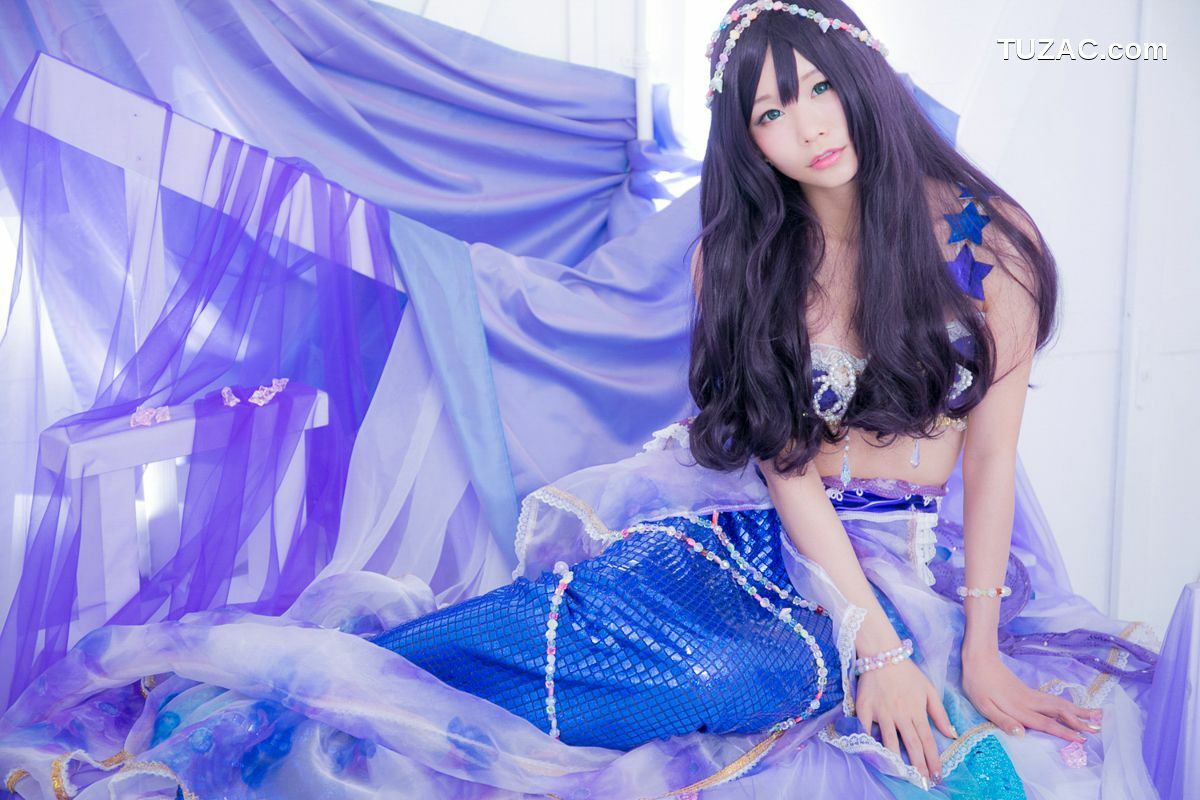 日本CosPlay_五木昶《Love Live!》園田海未 mermaid 写真集[100P]